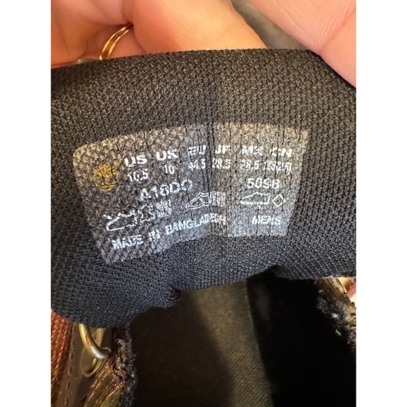 Timberland Men's Euro Hiker Boot Medium Brown Full-Grain Leather Size 10.5 - Picture 9 of 9